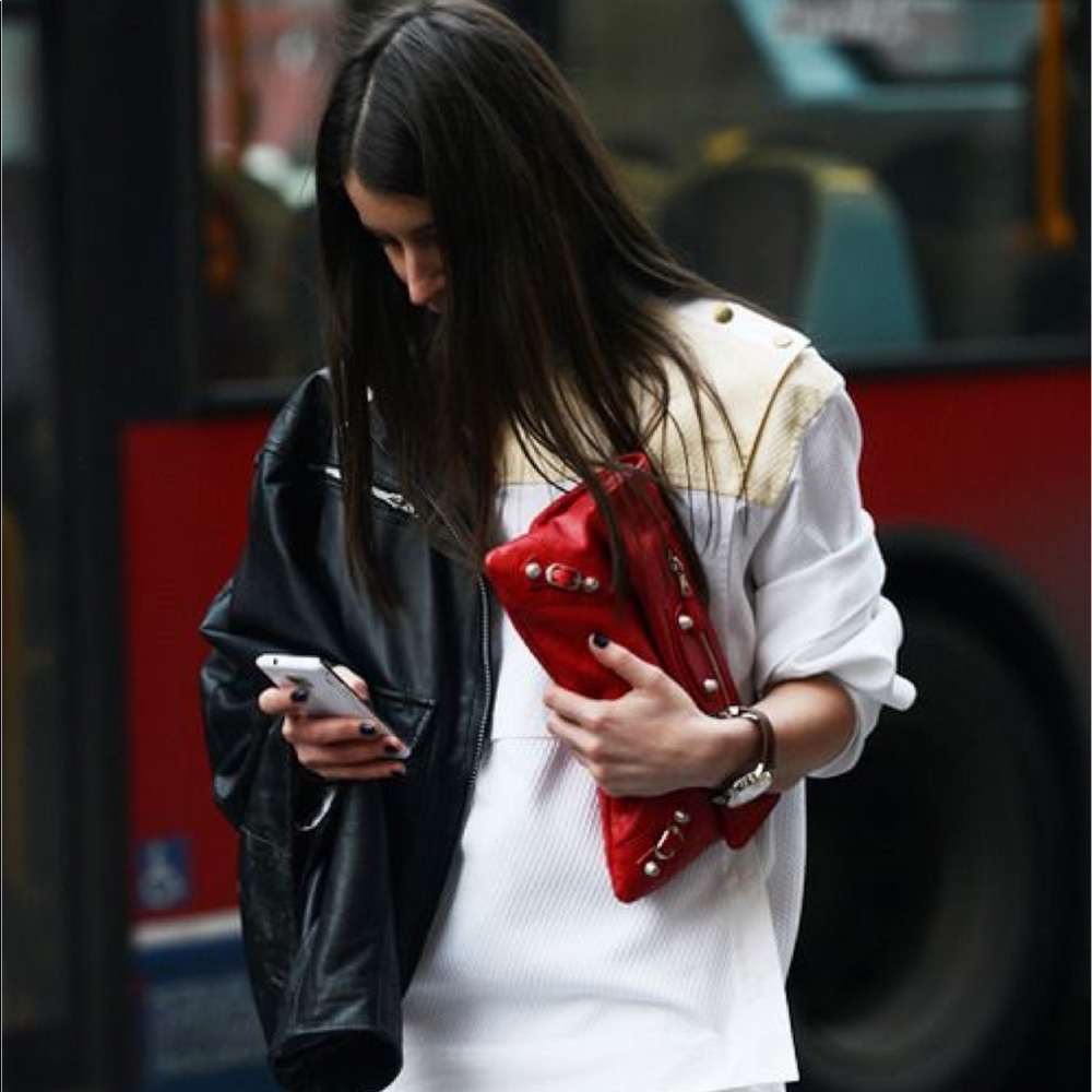 Balenciaga Envelope Clutch